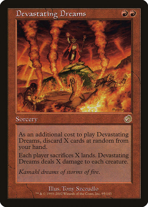 Torment - 95 - Devastating Dreams - Rare - R - Non-foil (Front)
