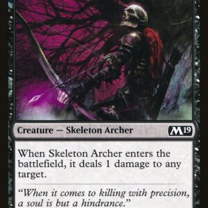 The List - M19-118 - Skeleton Archer - Common - B - Non-foil (Front)
