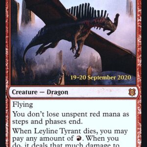 Zendikar Rising Promos - 147s - Leyline Tyrant - Mythic - R - Foil - Datestamped Promo (Front)