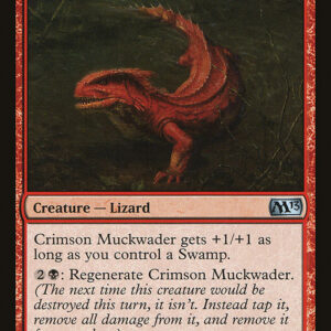 Magic 2013 - 127 - Crimson Muckwader - Uncommon - R - Non-foil (Front)
