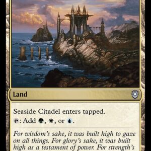 Bloomburrow Commander - 329 - Seaside Citadel - Uncommon - C - Non-foil (Front)