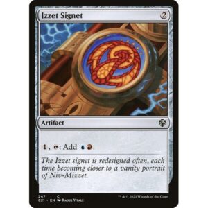 Commander 2021 - 247 - Izzet Signet - Common - C - Non-foil (Front)