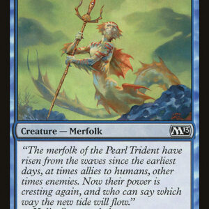 Magic 2013 - 60 - Merfolk of the Pearl Trident - Common - U - Non-foil (Front)