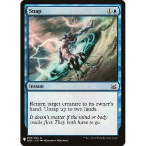 The List - DDS-10 - Snap - Common - U - Non-foil (Front)