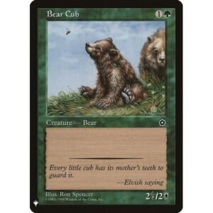 The List - P02-123 - Bear Cub - Common - G - Non-foil (Front)