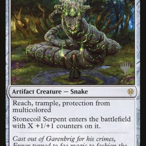 Throne of Eldraine Promos - 235p - Stonecoil Serpent - Rare - C - Non-foil - Promo (Front)