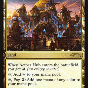 Friday Night Magic 2017 - 6 - Aether Hub - Rare - C - Foil - Promo (Front)