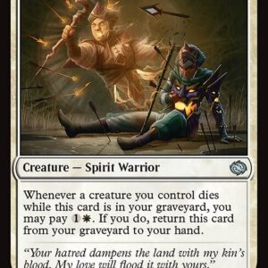 Tarkir: Dragonstorm - 13 - Furious Forebear - Uncommon - W - Foil (Front)