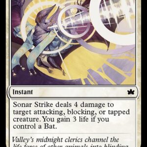 Bloomburrow - 32 - Sonar Strike - Common - W - Non-foil (Front)
