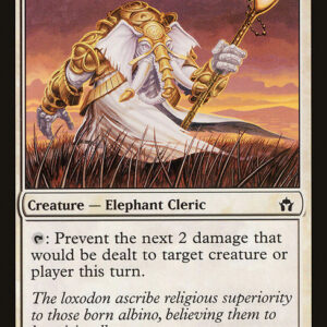 Fifth Dawn - 10 - Loxodon Anchorite - Common - W - Non-foil (Front)