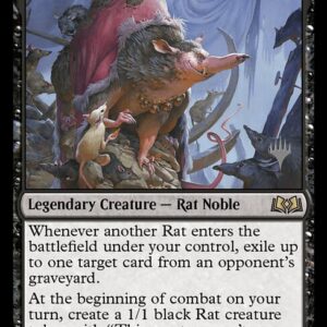 Wilds of Eldraine Promos - 97p - Lord Skitter, Sewer King - Rare - B - Non-foil - Promo (Front)