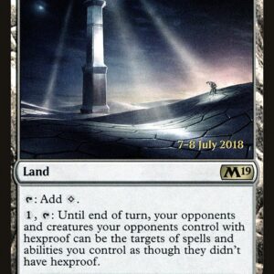 Core Set 2019 Promos - 249s - Detection Tower - Rare - C - Foil - Datestamped Promo (Front)