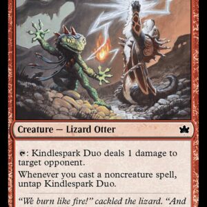 Bloomburrow - 142 - Kindlespark Duo - Common - R - Non-foil (Front)