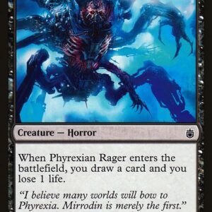 The List - CMA-62 - Phyrexian Rager - Common - B - Non-foil (Front)