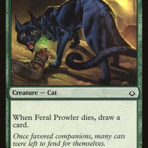 The List - HOU-115 - Feral Prowler - Common - G - Non-foil (Front)