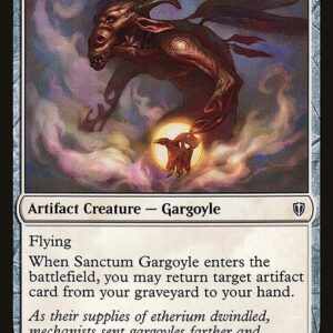 The List - C16-76 - Sanctum Gargoyle - Common - W - Non-foil (Front)