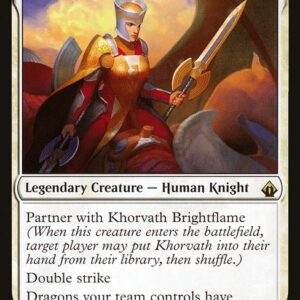Battlebond - 10 - Sylvia Brightspear - Rare - W - Foil (Front)