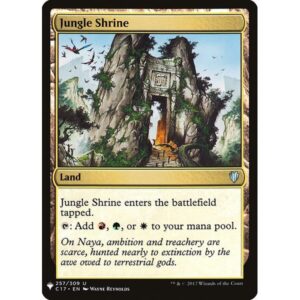 The List - C17-257 - Jungle Shrine - Uncommon - C - Non-foil (Front)