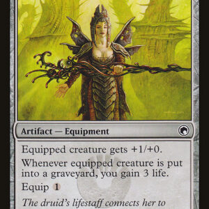 Scars of Mirrodin - 209 - Sylvok Lifestaff - Common - C - Non-foil (Front)