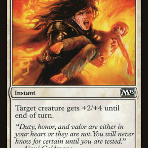 Magic 2013 - 34 - Show of Valor - Common - W - Non-foil (Front)