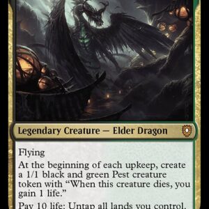 Bloomburrow Commander - 247 - Beledros Witherbloom - Mythic - BG - Non-foil (Front)