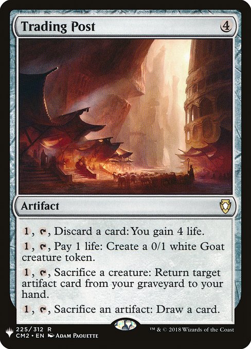 The List - CM2-225 - Trading Post - Rare - C - Non-foil (Front)