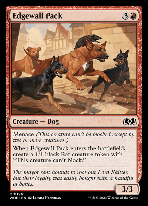 Wilds of Eldraine - 126 - Edgewall Pack - Common - R - Non-foil (Front)