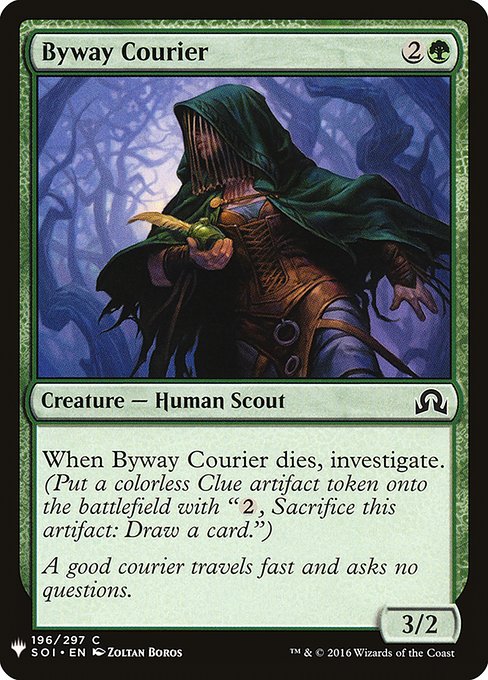 The List - SOI-196 - Byway Courier - Common - G - Non-foil (Front)