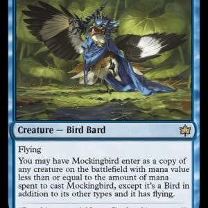 Bloomburrow - 61 - Mockingbird - Rare - U - Non-foil (Front)