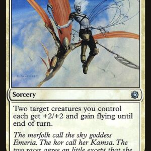 The List - CN2-100 - Windborne Charge - Uncommon - W - Non-foil (Front)