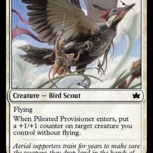 Bloomburrow - 25 - Pileated Provisioner - Common - W - Non-foil (Front)