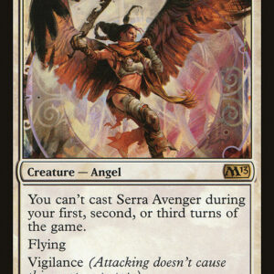 Magic 2013 - 33 - Serra Avenger - Rare - W - Foil (Front)