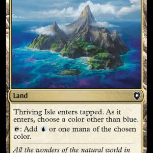 Bloomburrow Commander - 349 - Thriving Isle - Common - C - Non-foil (Front)