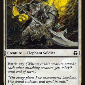The List - DDO-17 - Loxodon Partisan - Common - W - Non-foil (Front)