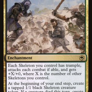 Adventures in the Forgotten Realms Promos - 232p - Skeletal Swarming - Rare - BG - Foil - Promo (Front)