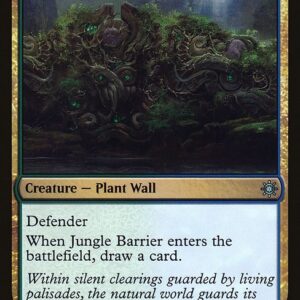 The List - E02-38 - Jungle Barrier - Uncommon - UG - Non-foil (Front)