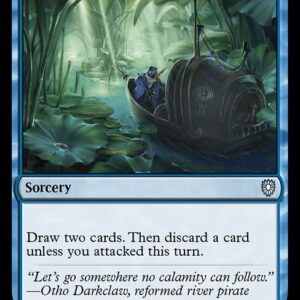Bloomburrow Commander - 110 - Chart a Course - Uncommon - U - Non-foil (Front)