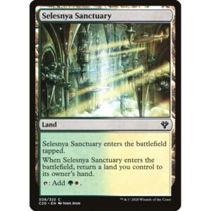 Commander 2020 - 308 - Selesnya Sanctuary - Common - C - Non-foil (Front)