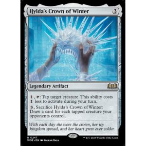 Wilds of Eldraine - 247 - Hylda's Crown of Winter - Rare - C - Foil (Front)