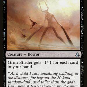 The List - AKH-94 - Grim Strider - Uncommon - B - Non-foil (Front)