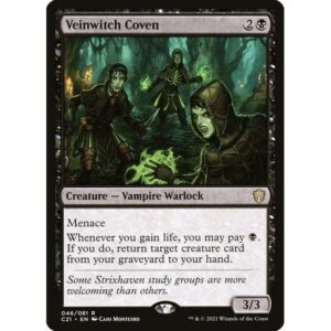 Commander 2021 - 46 - Veinwitch Coven - Rare - B - Non-foil (Front)