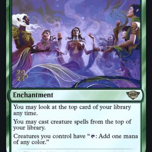 Tales of Middle-earth Promos - 160s - Elven Chorus - Rare - G - Foil - Datestamped Promo (Front)