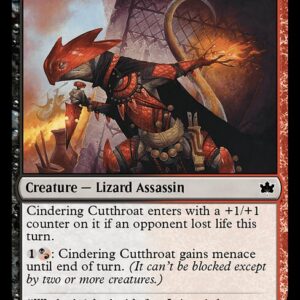 Bloomburrow - 208 - Cindering Cutthroat - Common - BR - Non-foil (Front)