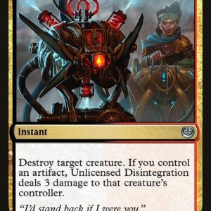 The List - KLD-187 - Unlicensed Disintegration - Uncommon - BR - Non-foil (Front)
