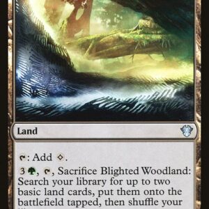 Commander 2020 - 258 - Blighted Woodland - Uncommon - C - Non-foil (Front)