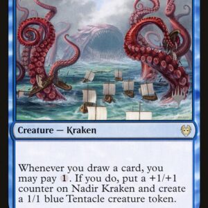 Theros Beyond Death Promos - 55p - Nadir Kraken - Rare - U - Foil - Promo (Front)