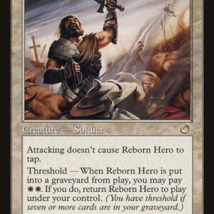 Torment - 14 - Reborn Hero - Rare - W - Non-foil (Front)