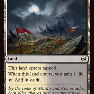 Tarkir: Dragonstorm - 267 - Scoured Barrens - Common - C - Foil (Front)