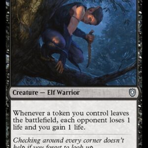 Bloomburrow Commander - 184 - Nadier's Nightblade - Uncommon - B - Non-foil (Front)