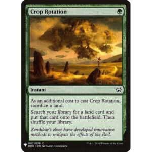 The List - DDR-7 - Crop Rotation - Common - G - Non-foil (Front)